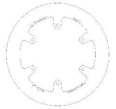CC Products Disc Brake Rear KTM Husaberg, Brake Cross-center 5100-053, 77310060000