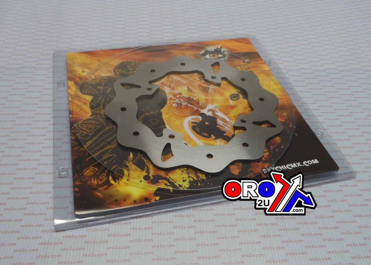 Psychic Disc Brake Rear CR CRF Psychic, Wave MX-05519w, Honda CR 125r 2002-2007, CR 250r 2002-2007, CRF 250r 2004-2016, CRF 250x CRF450X 2004-2014