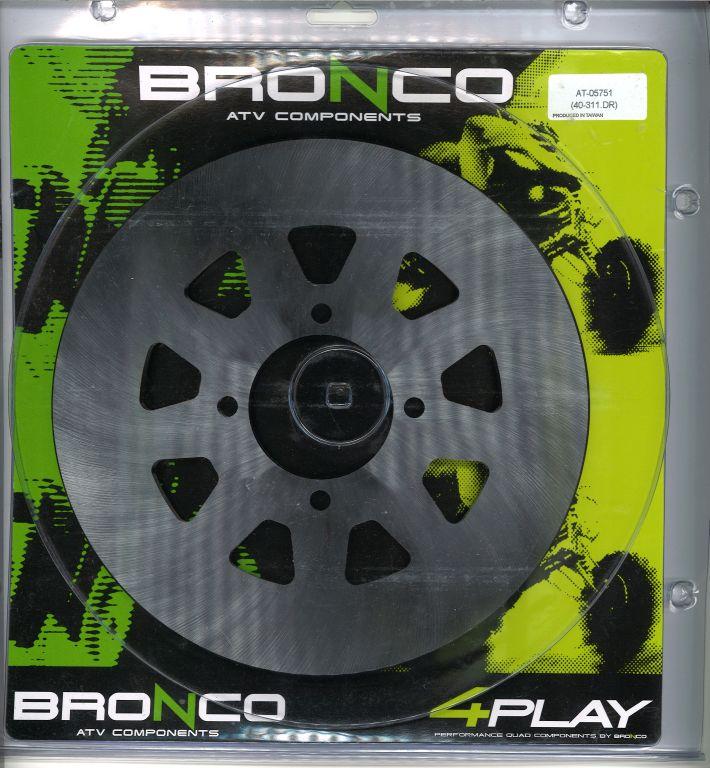 Bronco Disc Brake Rear YFM350 88-89, Bronco at-05751 Yamaha ATV, Md6053d