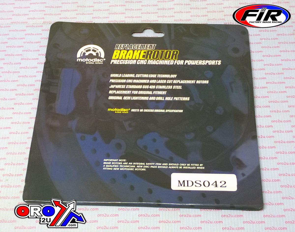 MTX Parts Disc Brake Front Yamaha Yfm Yfz MDS042 Quad ATV