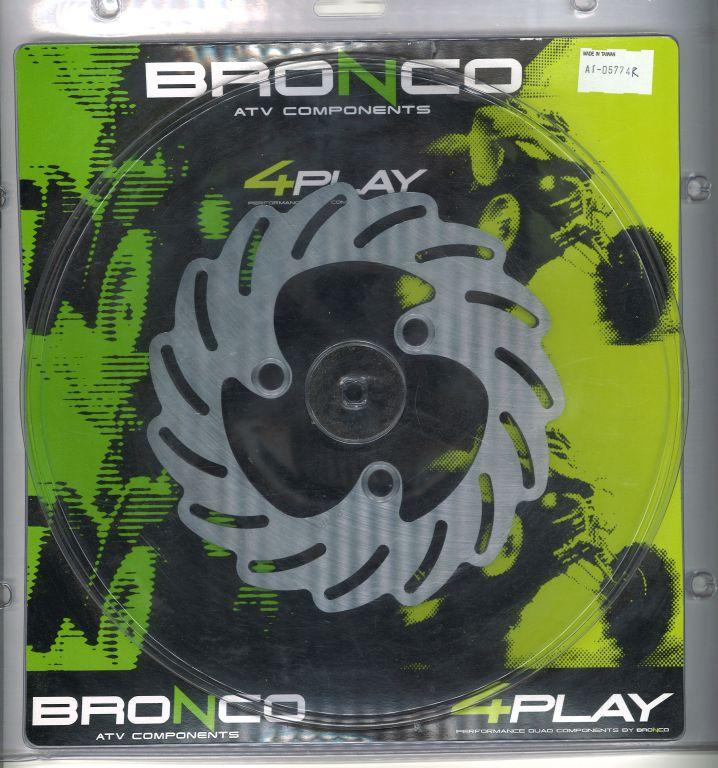 Bronco Disc Brake Front Trx Id 58.0mm, Bronco At-05774r V-honda