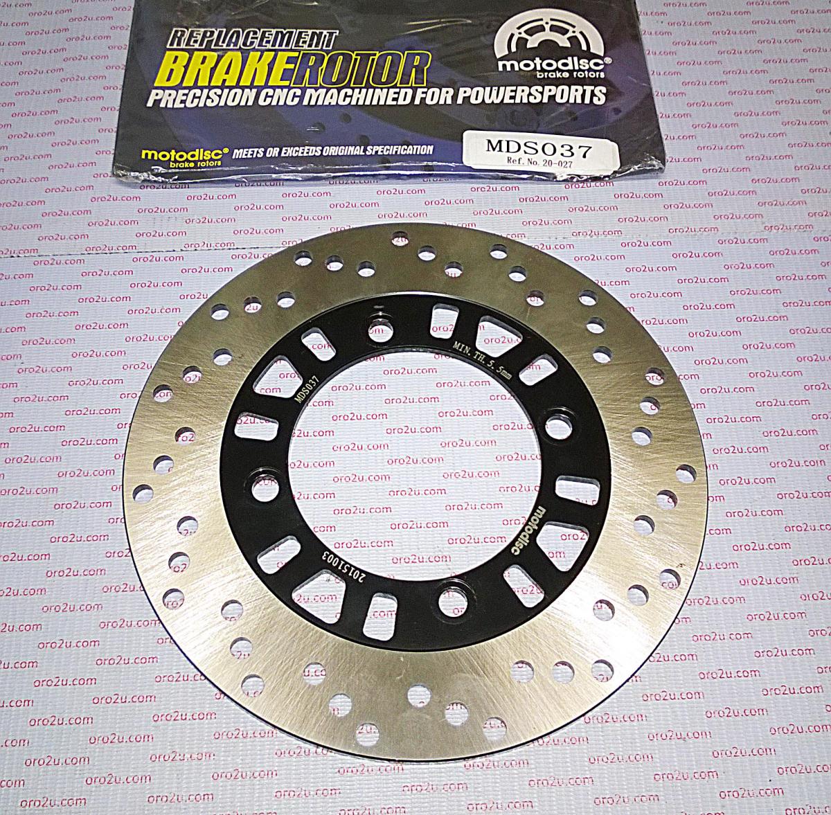 MTX Parts Disc Brake Rear Kawasaki Zx-6r Zx-12r MDS037