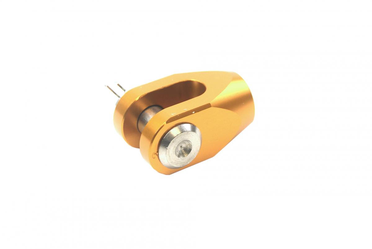 FIR Brake Clevis Rear Gold YZ YZF, Fir Asrbc-03, Cnc Alloy