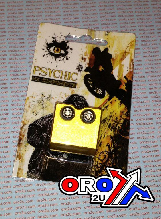 Psychic Brake Line Clamp Gold, Psychic MX-05339gl