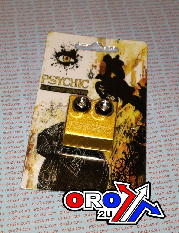 Psychic Brake Line Clamp Gold Psychic MX-05340gl