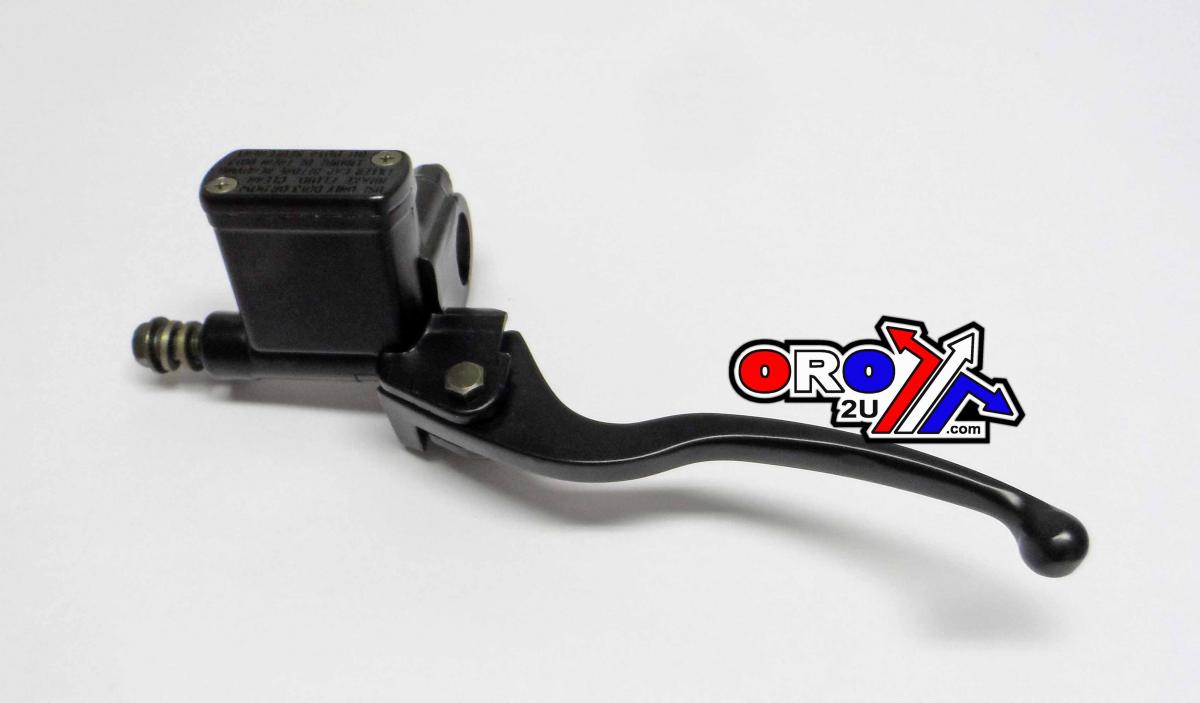 Dirt Racing Master Cylinder Left Hand, Brake Master Cylinder Left Fixing Ø22 - Piston Ø14mm, Lever, Banjo and Seals