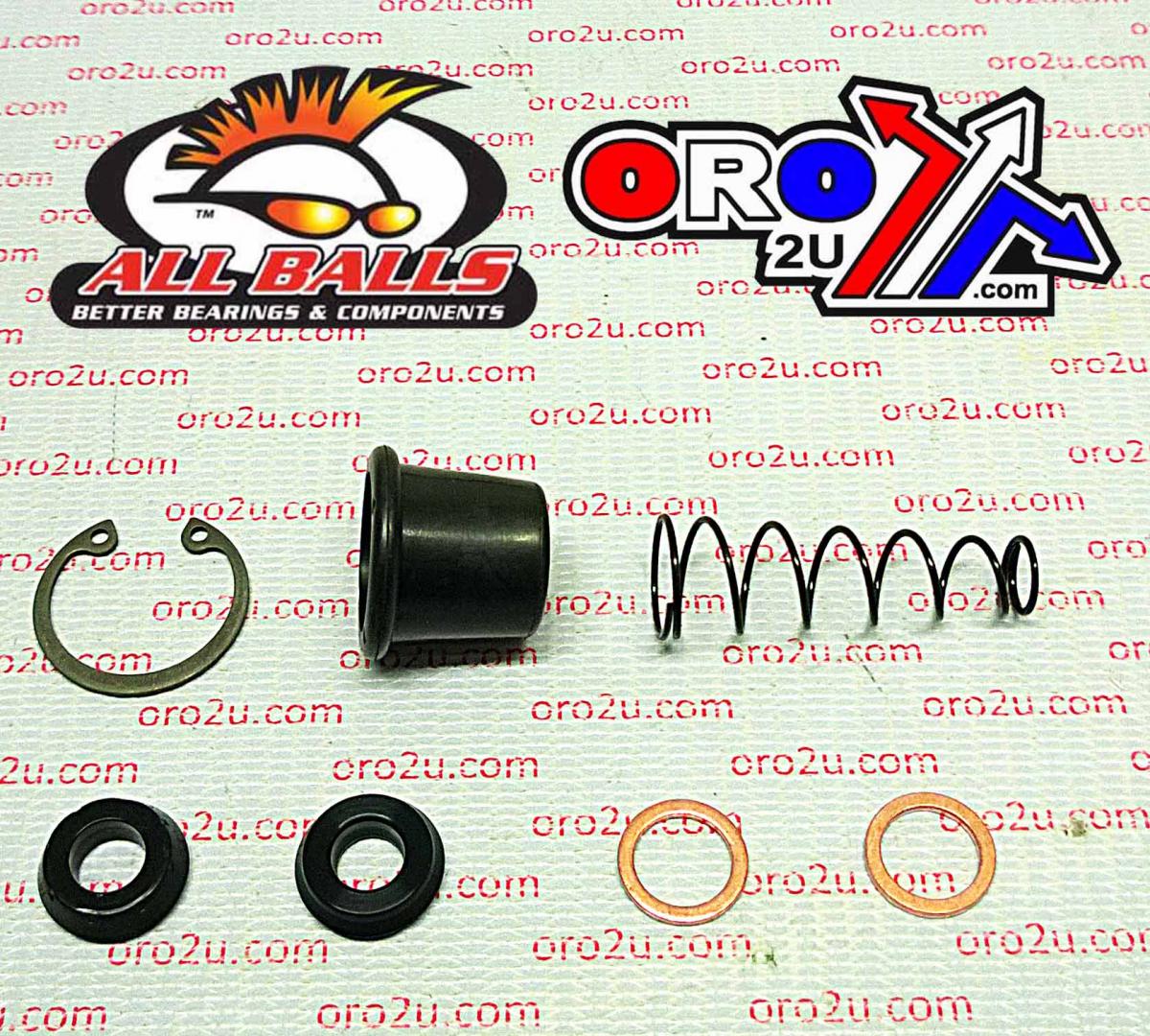 All Balls Racing Brake Master Cyl Rebuild Kit Allballs, Allballs 18-1075 Yamaha Fjr1300 06-22 Road Rear