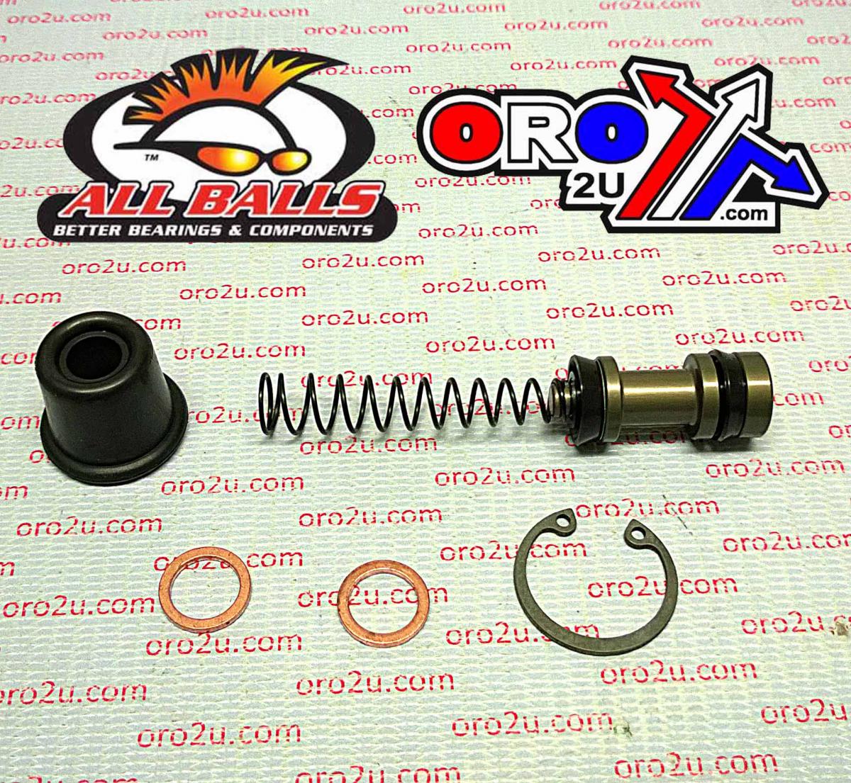 All Balls Racing Brake Master Cyl Rebuild Kit Allballs, Allballs 18-1079 Yamaha Road Rear