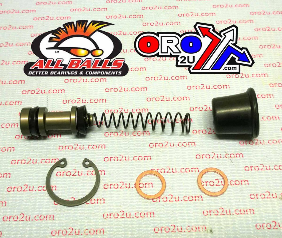 All Balls Racing Brake Master Cyl Rebuild Kit Allballs, Allballs 18-1080 Yamaha Road Rear