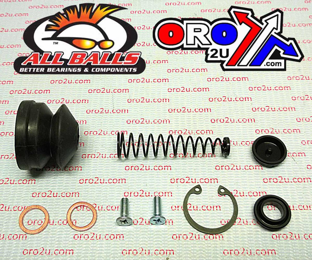 All Balls Racing Brake Master Cyl Rebuild Kit Allballs, Allballs 18-1081 Yam Xvz1300 86-93 Rear