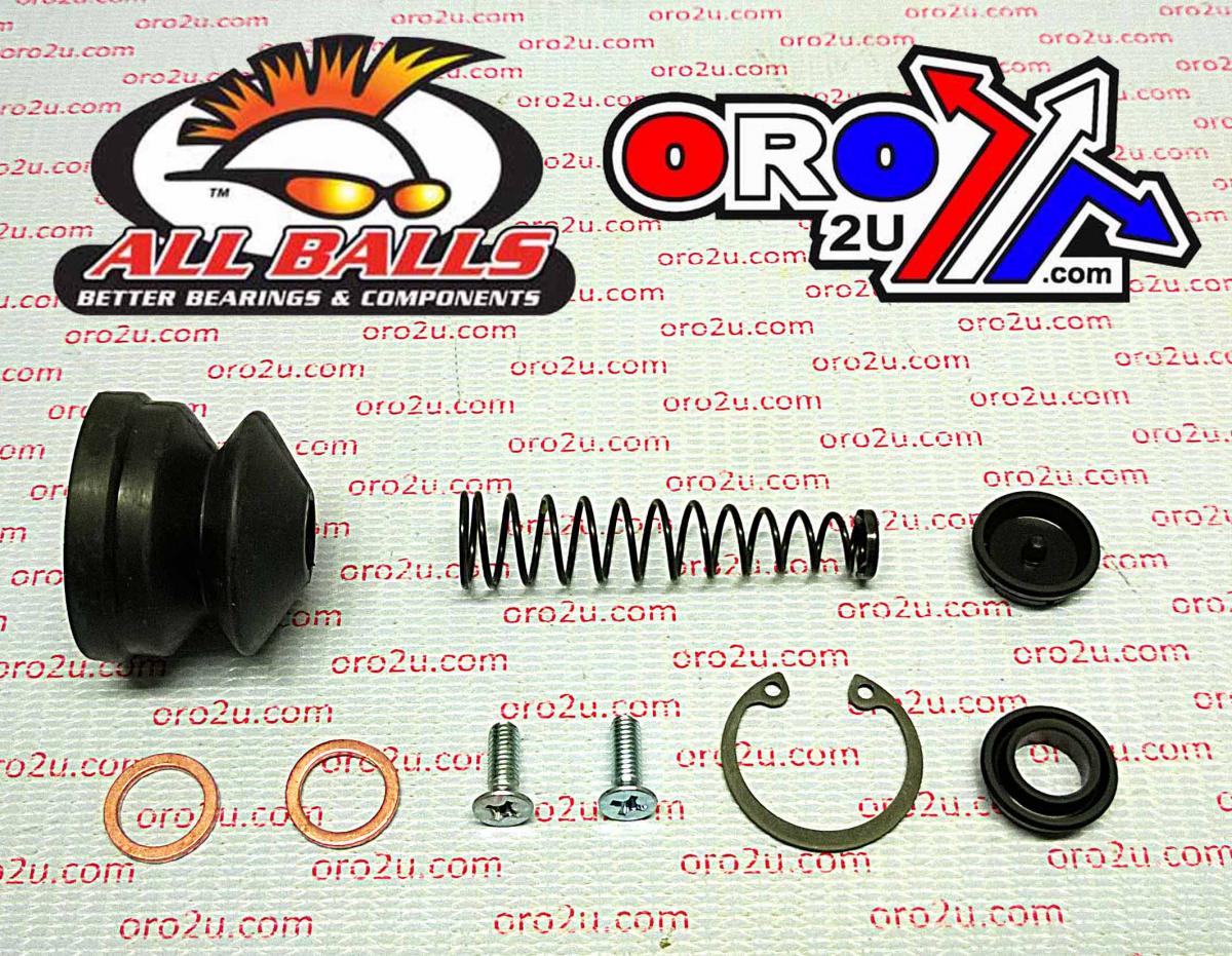 All Balls Racing Brake Master Cyl Rebuild Kit Allballs, Allballs 18-1082 Yam Xvz1200 83-85 Rear