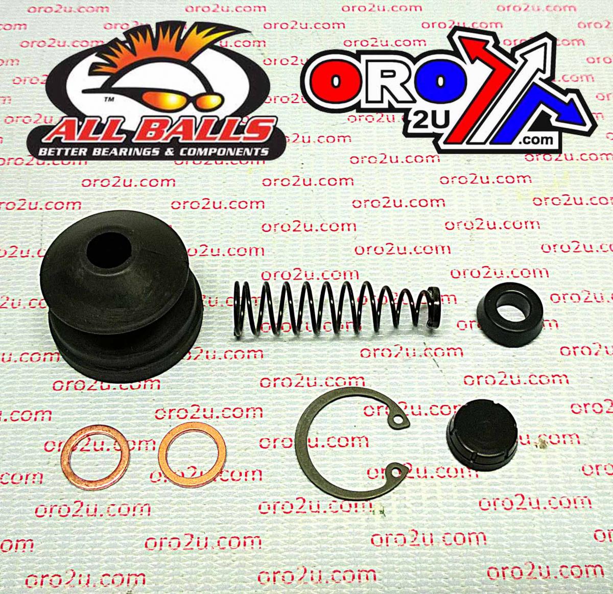 All Balls Racing Brake Master Cyl Rebuild Kit Allballs, Allballs 18-1086 Honda Vf1100 Road Rear