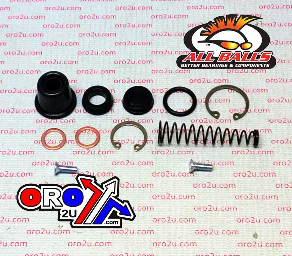 All Balls Racing Brake Master Cyl Rebuild Kit Allballs, Allballs 18-1074 Honda/suzuki 800-1800 Road Rear