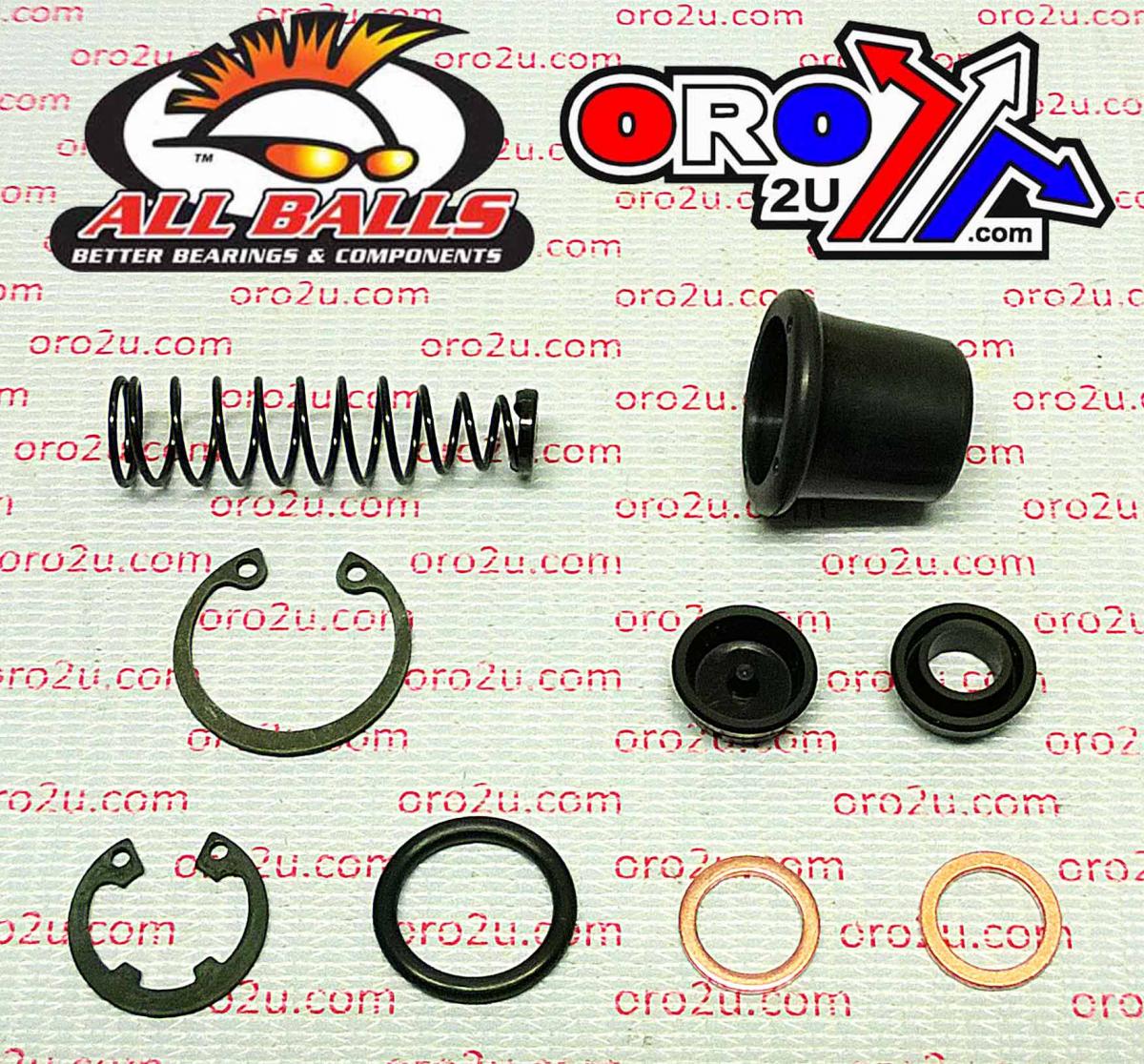 All Balls Racing Brake Master Cyl Rebuild Kit Allballs, Allballs 18-1003 Arctic-cat/hon/kaw/suz/yam Rear