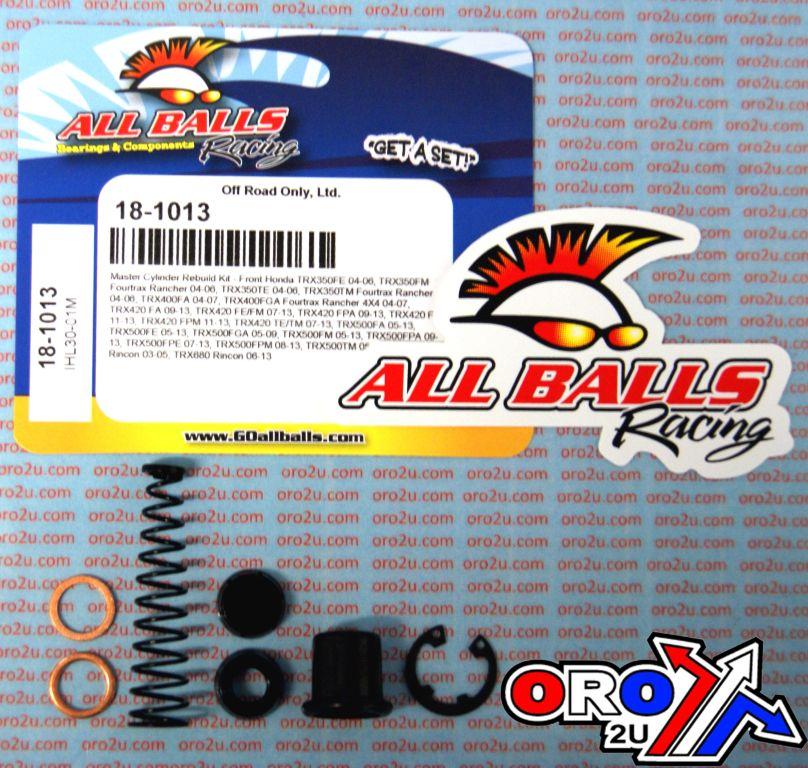 All Balls Racing Clutch/brake Master Cyl Rebuild Kit Allballs, Allballs 18-1013 Road/quad Hon/kaw/suz
