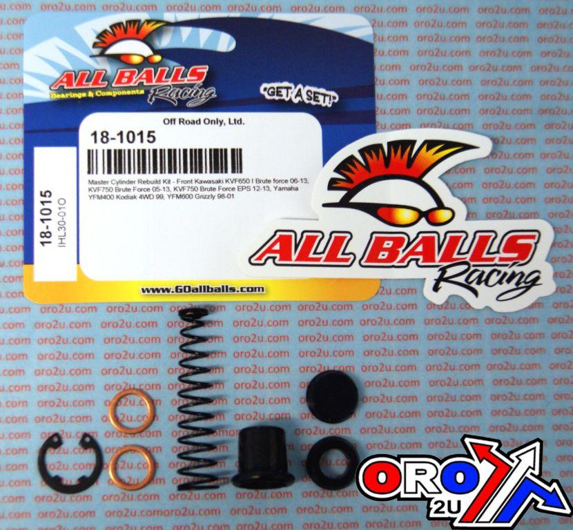All Balls Racing Clutch/brake Master Cyl Rebuild Kit Allballs, Allballs 18-1015 Road/quad Can-am/hon/kaw/suz/yam