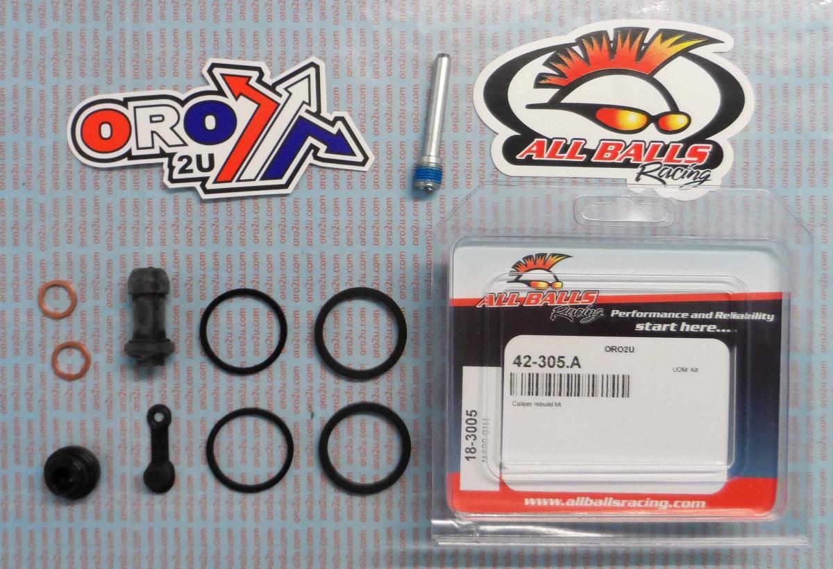 All Balls Racing Brake Caliper Rebuild Kit Allballs, Allballs 18-3005 Gasgas/hon/kaw/rieju/suz/yam Front