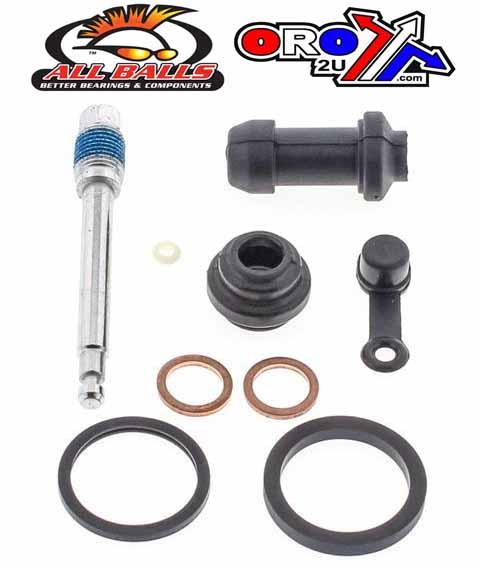 All Balls Racing Brake Caliper Rebuild Kit Allballs, Allballs 18-3029 Hon CR125/150/250/450 02-22 Rear