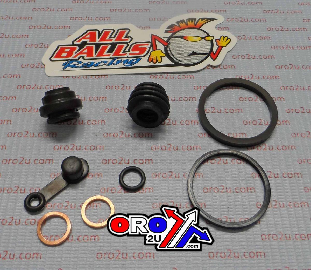 All Balls Racing Brake Caliper Rebuild Kit Allballs, Allballs 18-3052 Hon TRX450/700 04-14 Rear