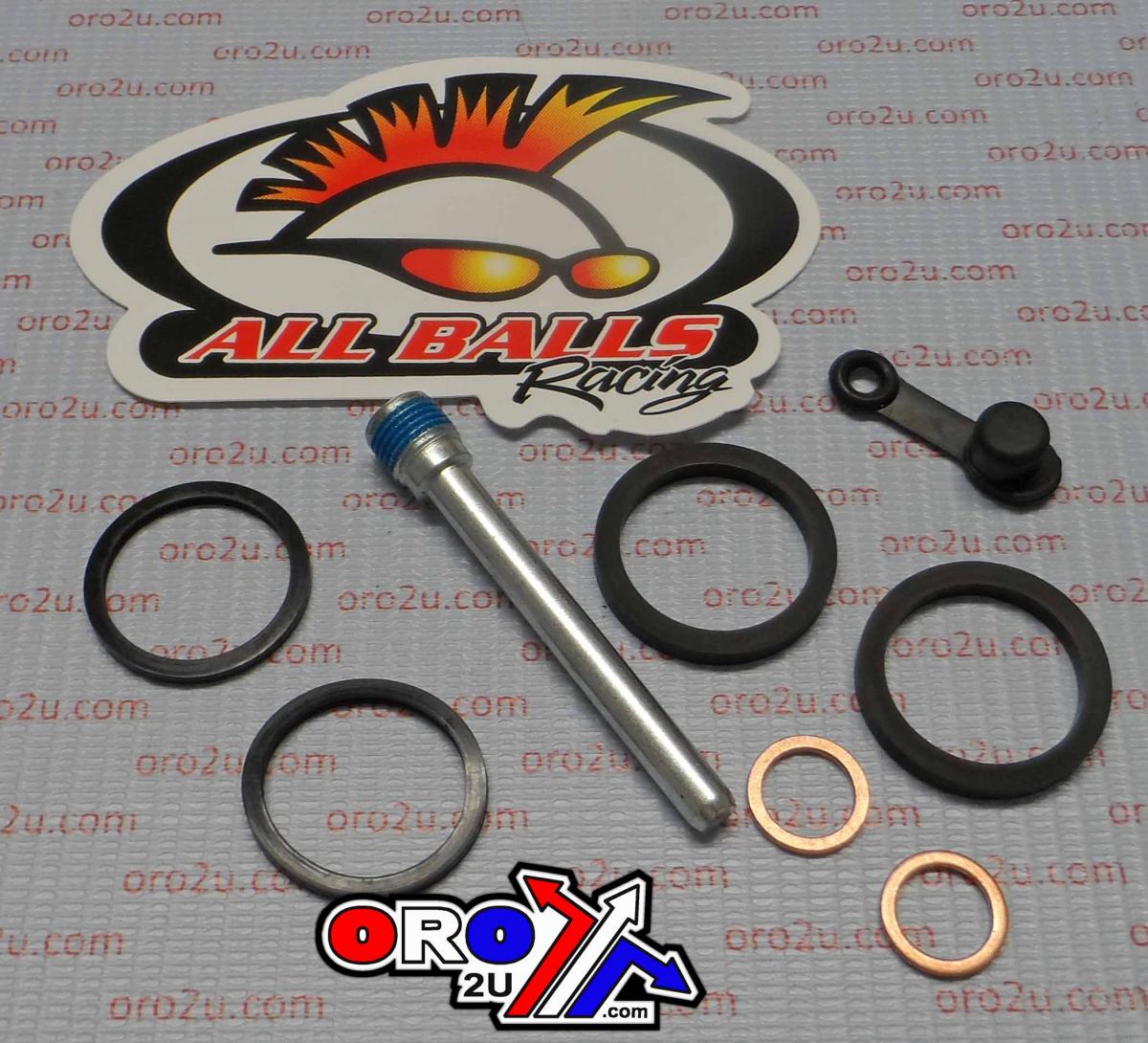 All Balls Racing Brake Caliper Rebuild Kit Allballs, Allballs 18-3043 Yam YFM660 02-08 Rear