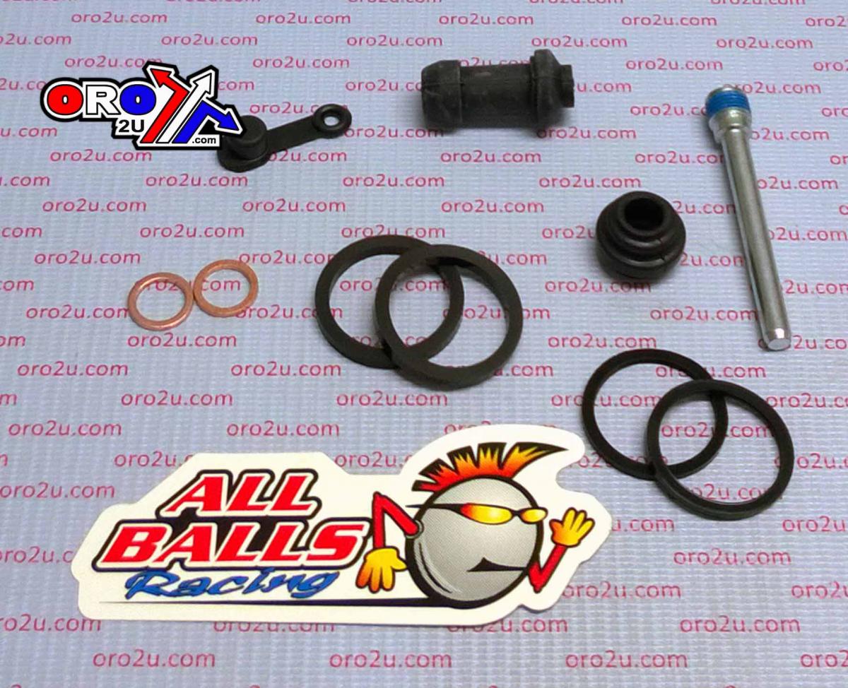 All Balls Racing Brake Caliper Rebuild Kit Allballs, Allballs 18-3058 Hon/suz Front/hon Rear