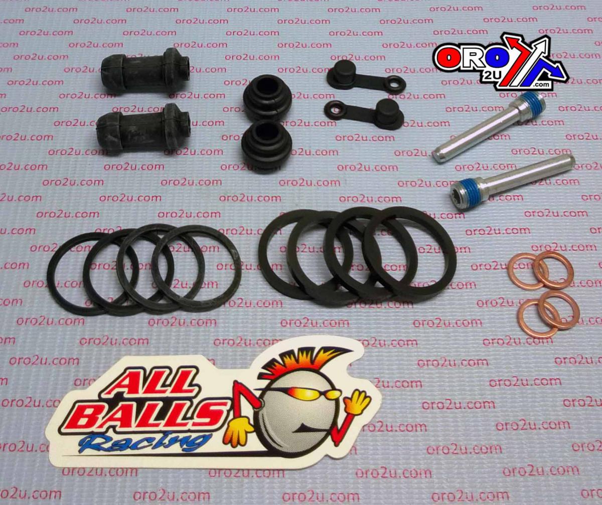 All Balls Racing Brake Caliper Rebuild Kit Allballs, Allballs 18-3064 Hon Xl/xr 600-750 93-06 Front
