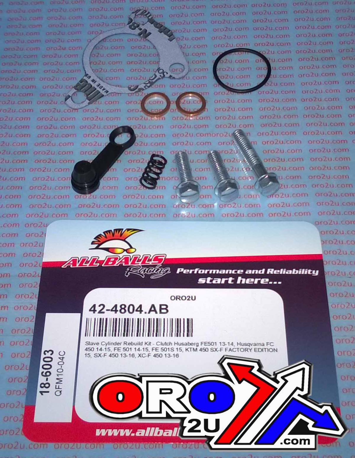 All Balls Racing Clutch Slave Cyl Rebuild Kit Allballs, Allballs 18-6003 Gasgas/husaberg/husky/KTM 450/501 13-18