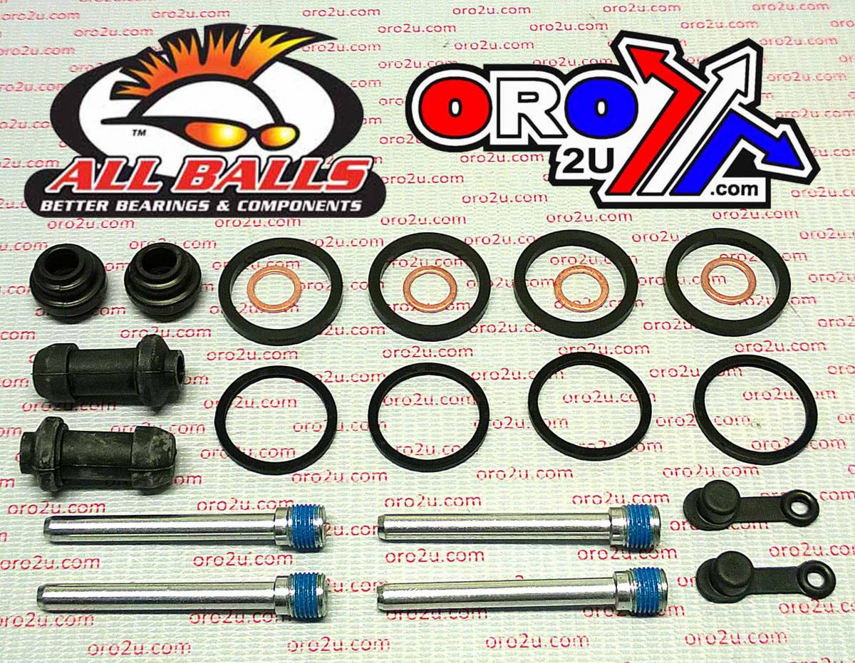 All Balls Racing Brake Caliper Rebuild Kit Allballs, Allballs 18-3068 Hon Cbr600f2 91-94 Front