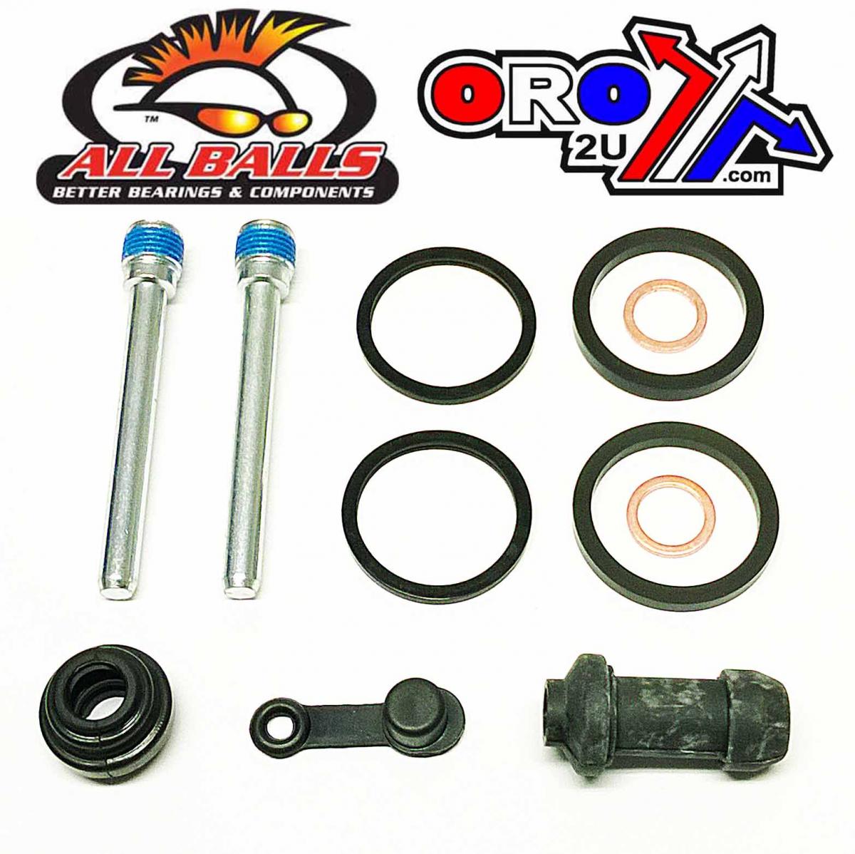 All Balls Racing Brake Caliper Rebuild Kit Allballs, Allballs 18-3070 Hon/kaw Front/ Hon/kaw/yam Rear