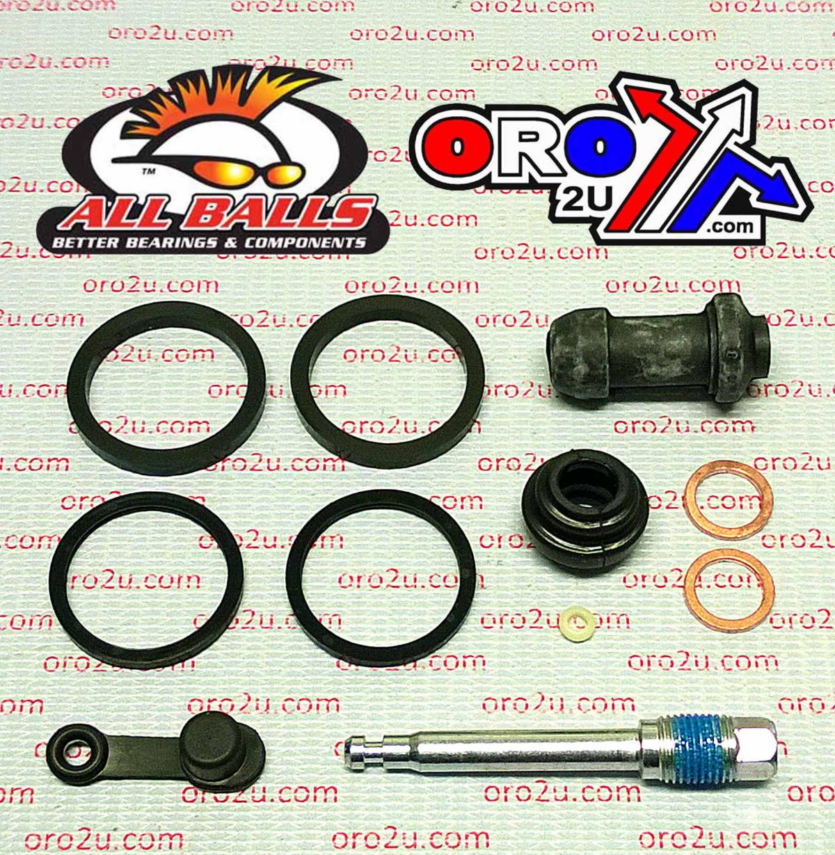 All Balls Racing Brake Caliper Rebuild Kit Allballs, Allballs 18-3071 Hon Anf/cbr/cbf/grom/z125 Front