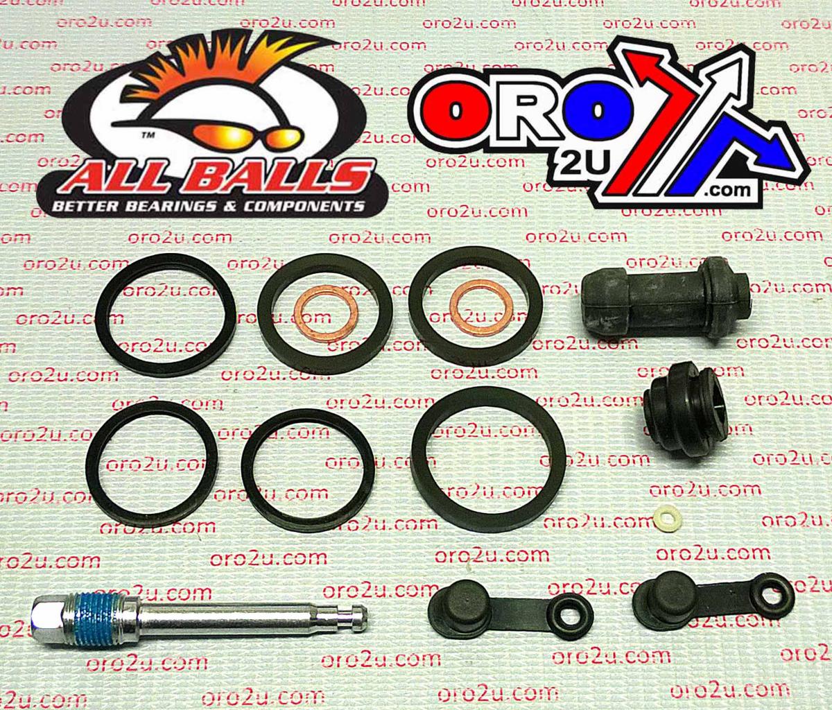 All Balls Racing Brake Caliper Rebuild Kit Allballs, Allballs 18-3072 Hon Pcx/ww 125/150 10-16 Front