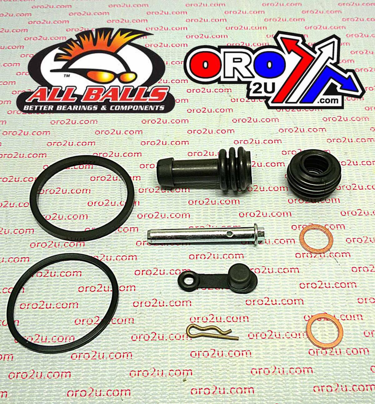 All Balls Racing Brake Caliper Rebuild Kit Allballs, Allballs 18-3077 Kaw KL650/KLX 125/250 87-07 Front