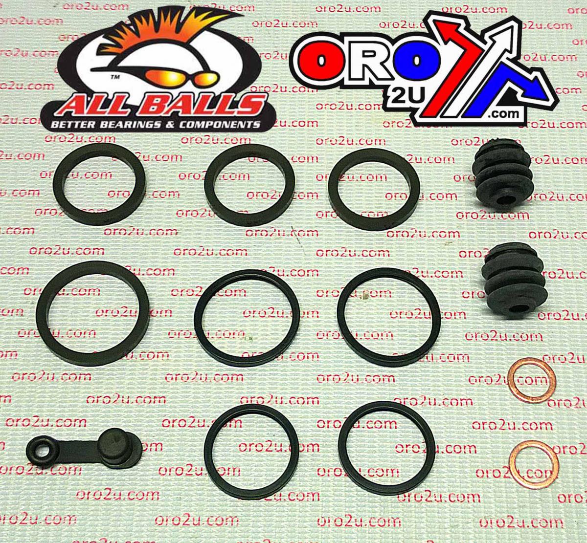 All Balls Racing Brake Caliper Rebuild Kit Allballs, Allballs 18-3080 Yam XT250 08-22 Front