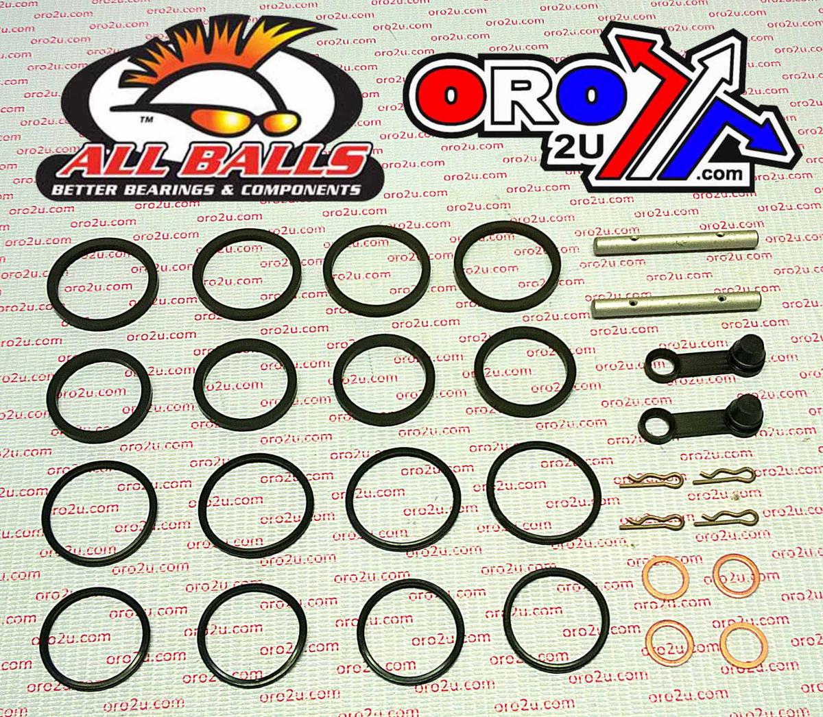 All Balls Racing Brake Caliper Rebuild Kit Allballs, Allballs 18-3083 Yam Road 97-22 Front