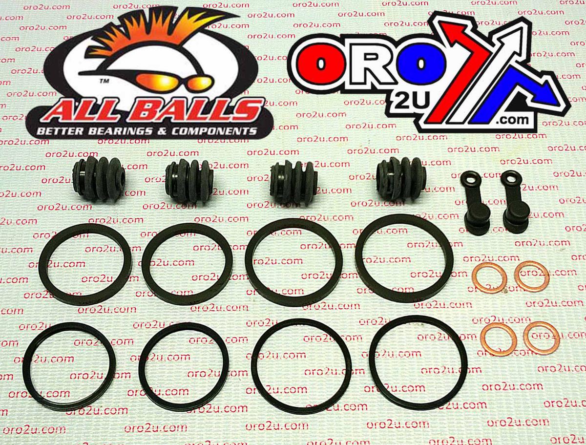 All Balls Racing Brake Caliper Rebuild Kit Allballs, Allballs 18-3084 Yam Xv1600/XVZ13 Road 99-13 Front