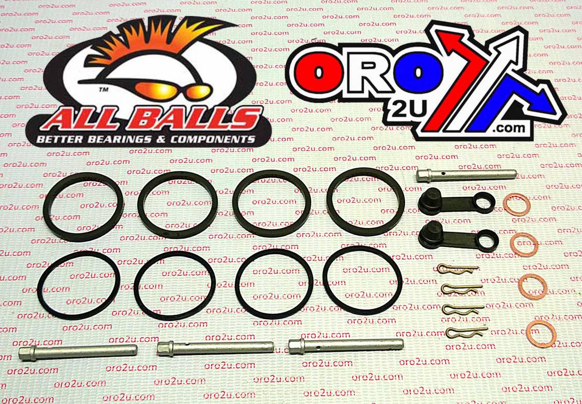 All Balls Racing Brake Caliper Rebuild Kit Allballs, Allballs 18-3085 Yam Xvz1300d 86-93 Front