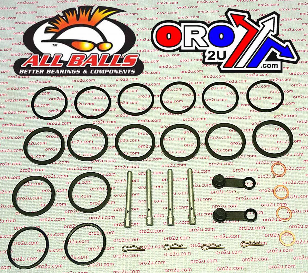 All Balls Racing Brake Caliper Rebuild Kit Allballs, Allballs 18-3086 Yam Fj1200/xvz 1300 92-99 Front