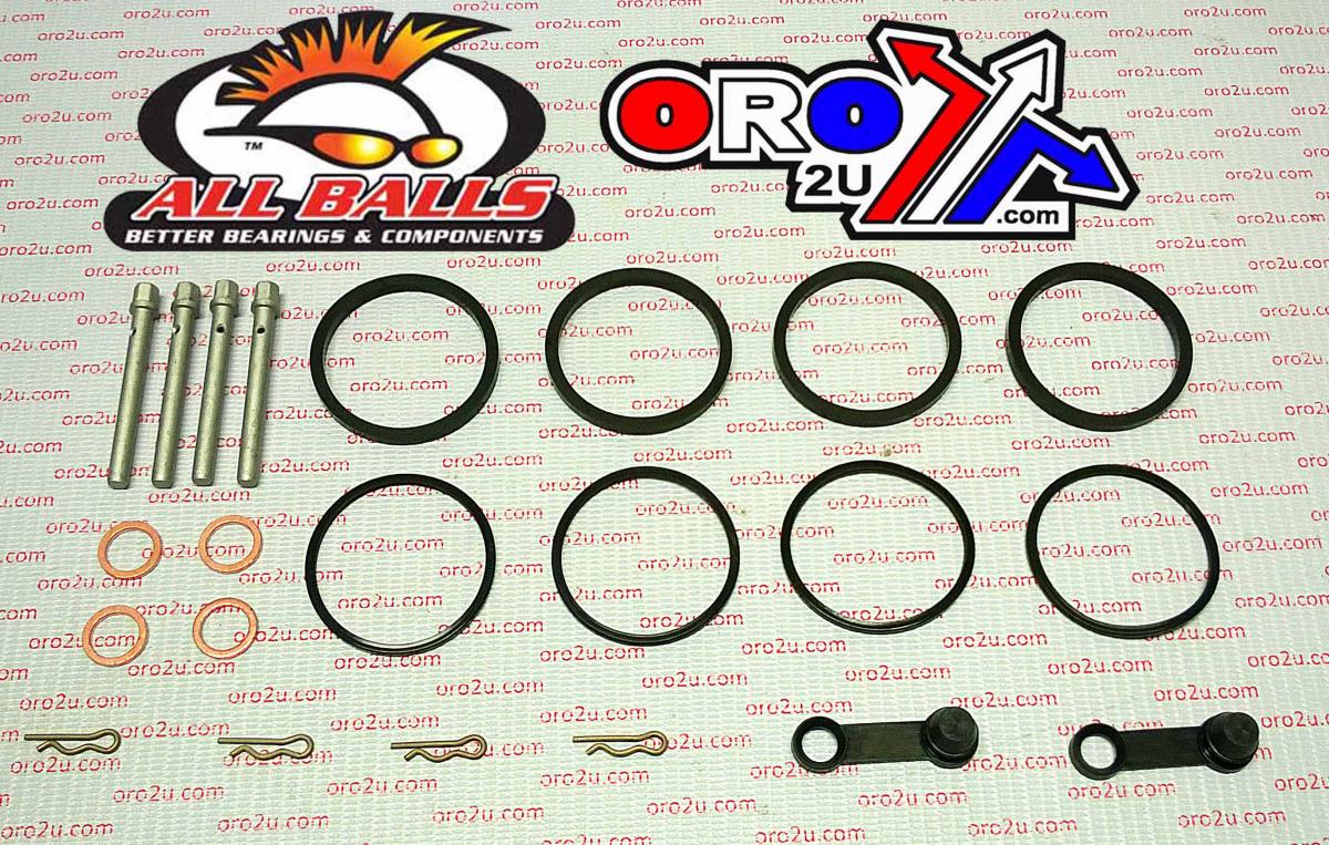 All Balls Racing Brake Caliper Rebuild Kit Allballs, Allballs 18-3090 Yam XJ700/xv 700-1200 83-99 Front