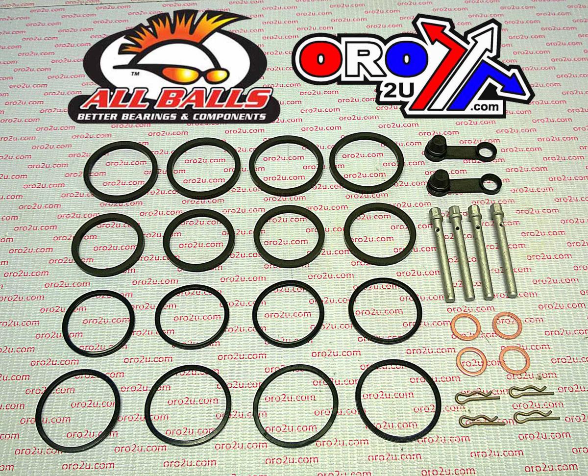 All Balls Racing Brake Caliper Rebuild Kit Allballs, Allballs 18-3091 Yam VMX12/YZF600R/FZR600/1000 Front
