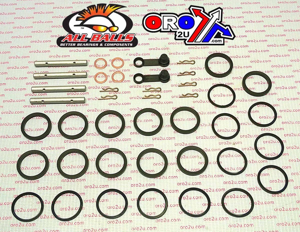 All Balls Racing Brake Caliper Rebuild Kit Allballs, Allballs 18-3096 Yam YZF-r1/VMX17 07-20 Front