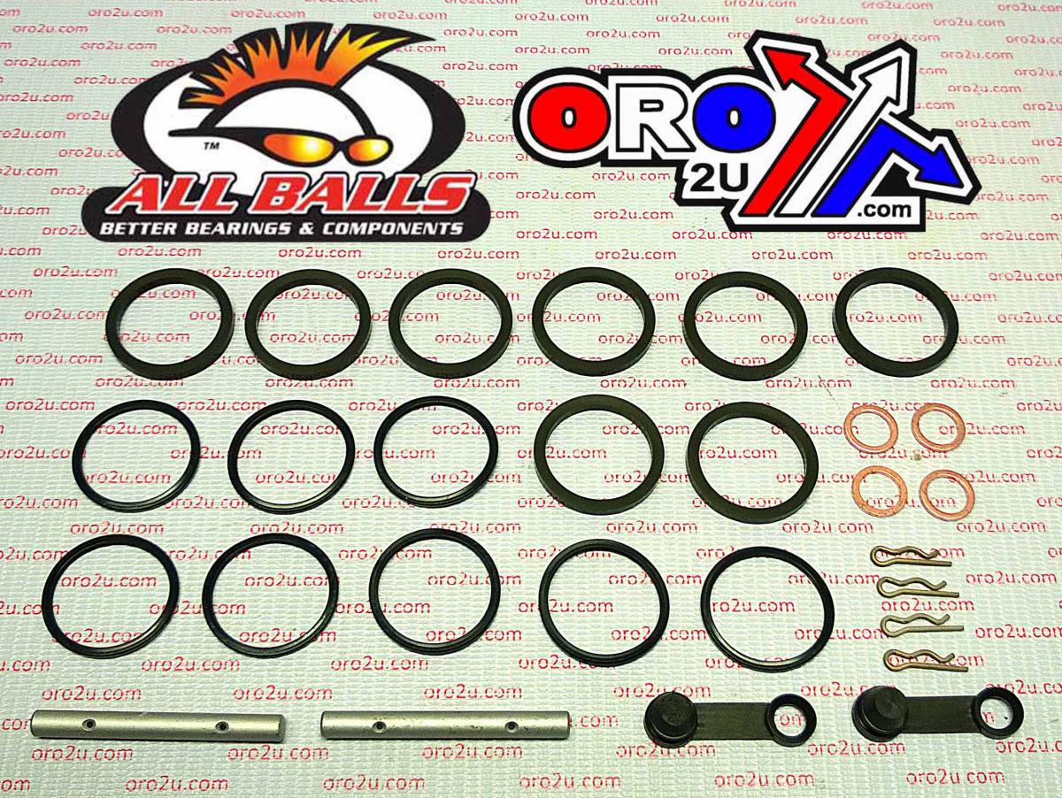 All Balls Racing Brake Caliper Rebuild Kit Allballs, Allballs 18-3101 Yam Fz6/fzs 600 Fazer Front