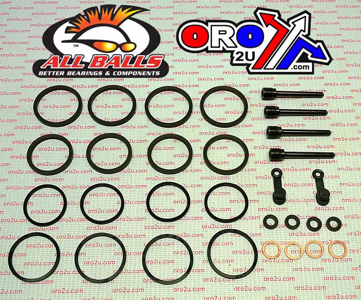 All Balls Racing Brake Caliper Rebuild Kit Allballs, Allballs 18-3106 Suz Gsx-r600-1000/m109r Front