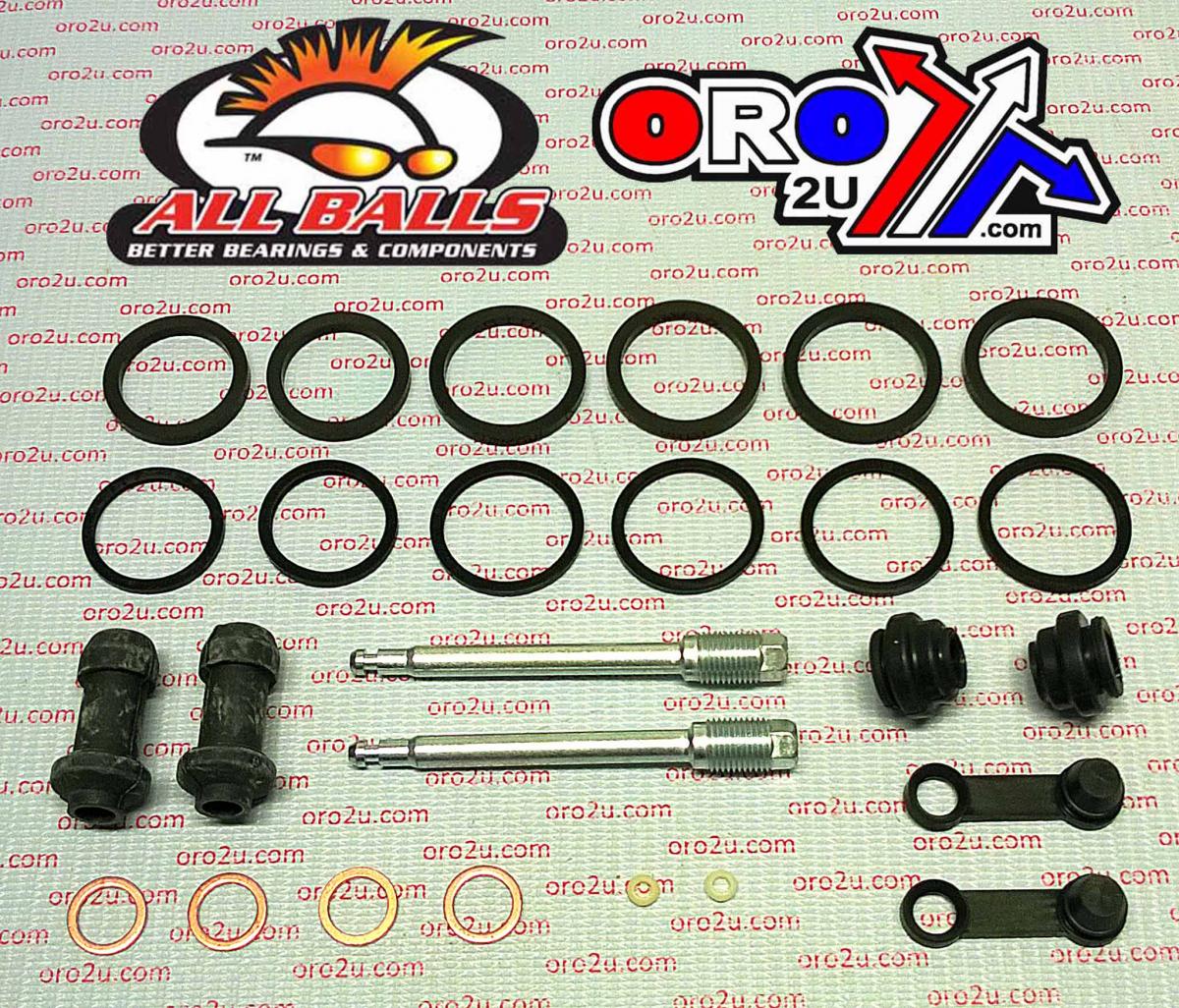 All Balls Racing Brake Caliper Rebuild Kit Allballs, Allballs 18-3107 Suz Vlr1800 08-09 Front