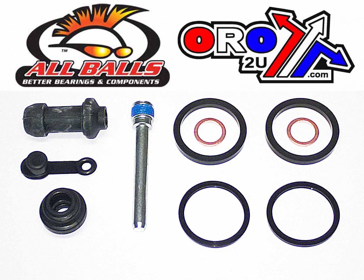 All Balls Racing Brake Caliper Rebuild Kit Allballs, Allballs 18-3109 Hon/suz Road 97-20 Front