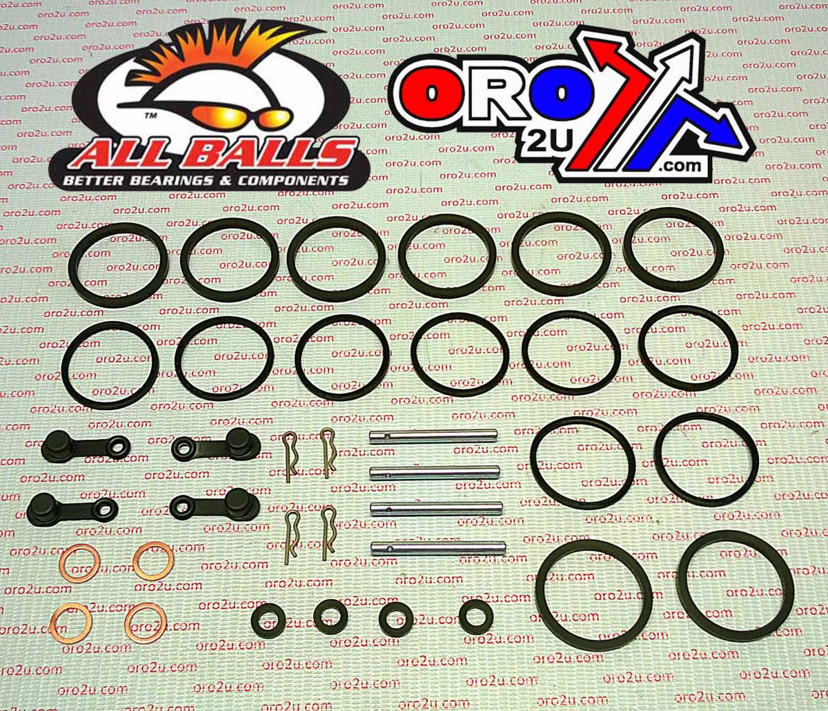All Balls Racing Brake Caliper Rebuild Kit Allballs, Allballs 18-3119 Suz GSXR750-1100 86-88 Front