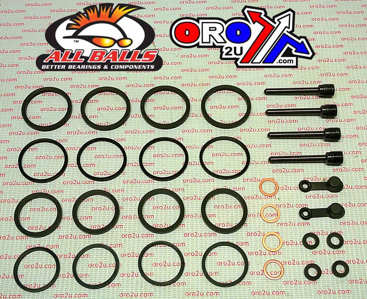 All Balls Racing Brake Caliper Rebuild Kit Allballs, Allballs 18-3127 Suz Gsx-r1000 2004 Front