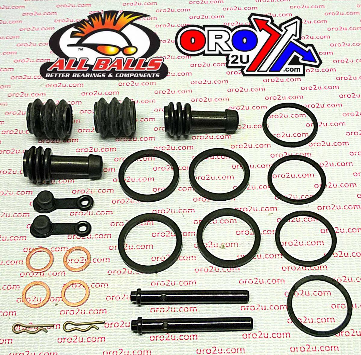 All Balls Racing Brake Caliper Rebuild Kit Allballs, Allballs 18-3138 Kaw/suz Road Front