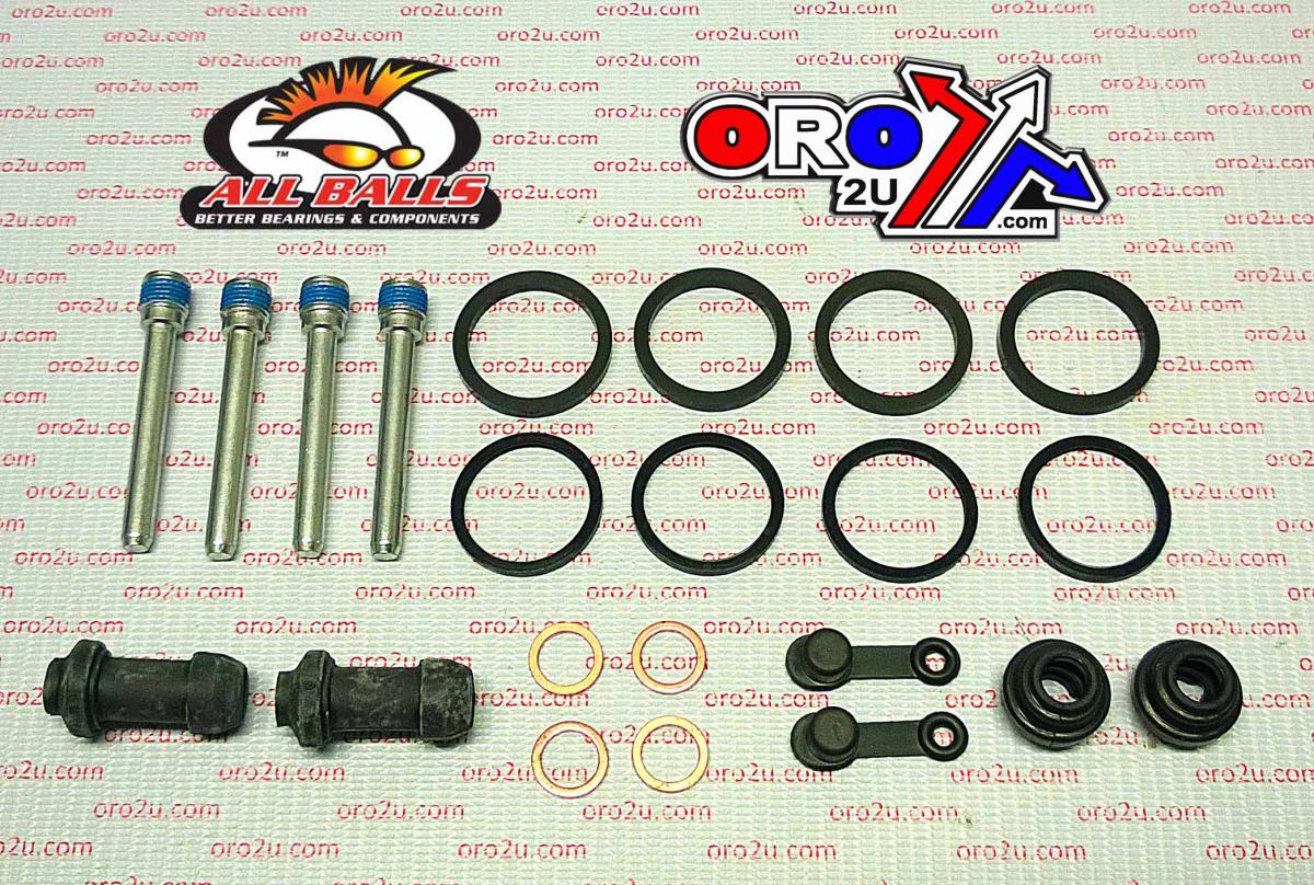 All Balls Racing Brake Caliper Rebuild Kit Allballs, Allballs 18-3140 Hon/suz Road 95-12 Front