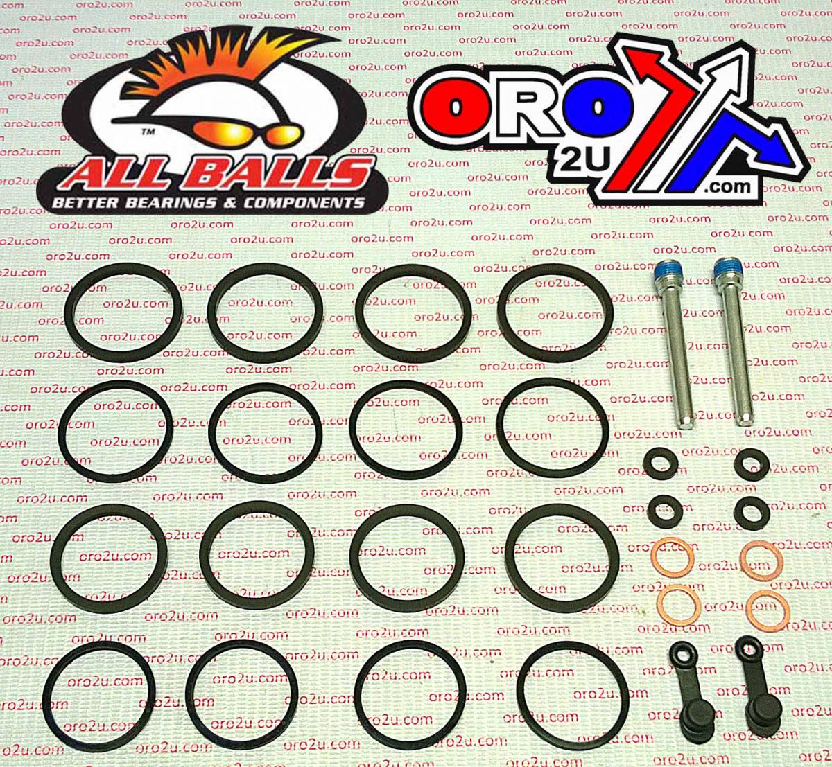 All Balls Racing Brake Caliper Rebuild Kit Allballs, Allballs 18-3141 Suz Gsx-r600 02-03 Front