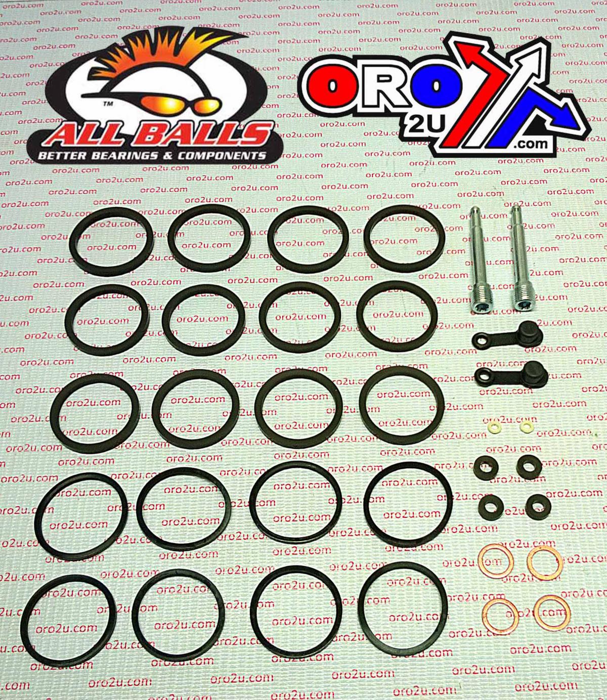 All Balls Racing Brake Caliper Rebuild Kit Allballs, Allballs 18-3150 Kaw Z1000/ZX900 02-06 Front